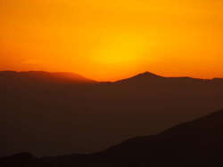 Photo of a sunset