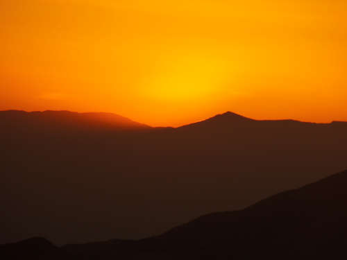 Photo of a sunset